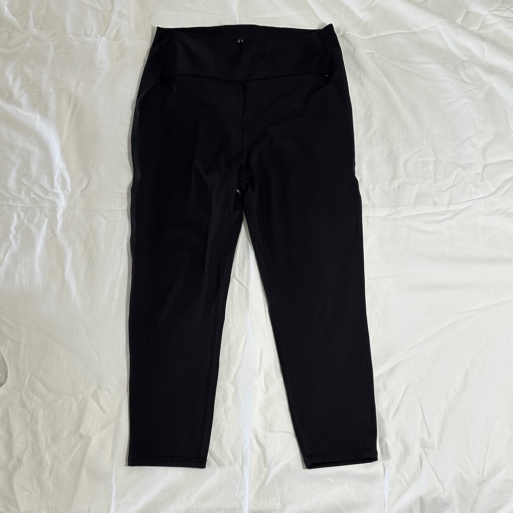 Spyder Black Activewear Cropped Leggings